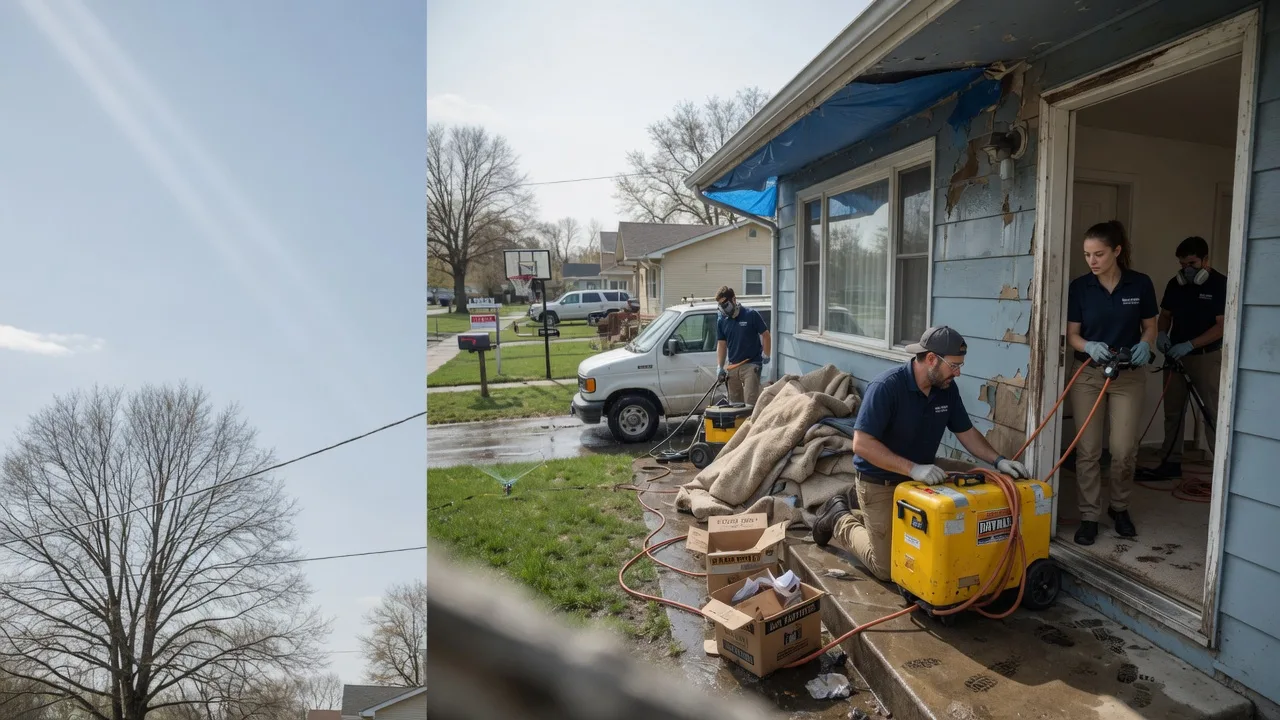 Basement Flood Cleanup in Humboldt, SD near me